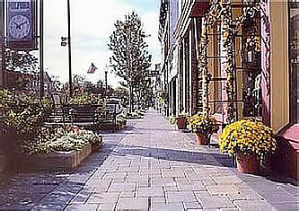 Milford Michigan Street Scene